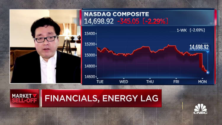 Tom Lee says this is going to be a really good buying opportunity