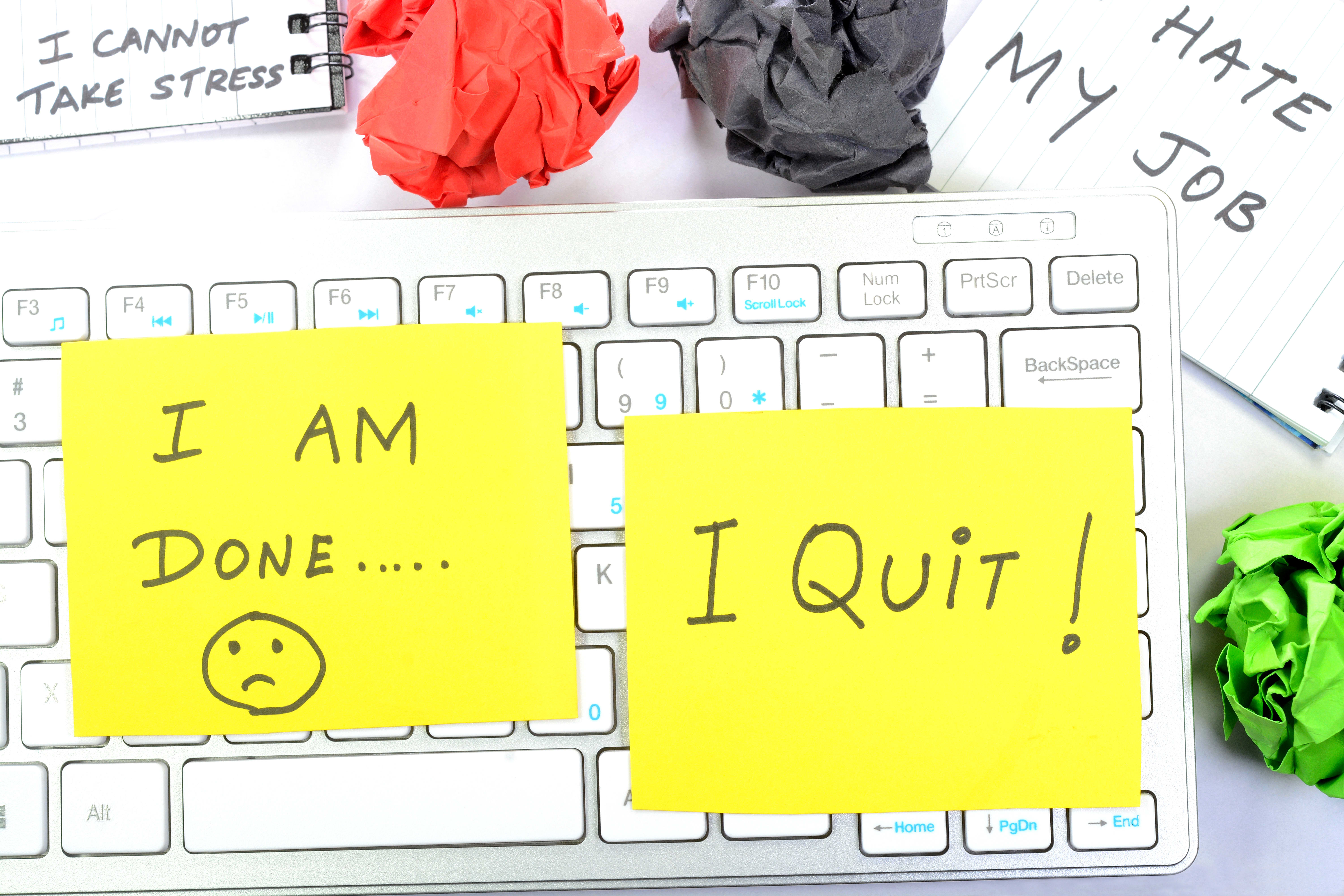 Before you impulsively quit your job, do these four things