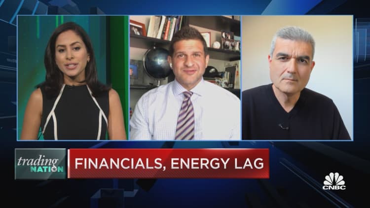 Trading Nation: Financials and energy lag