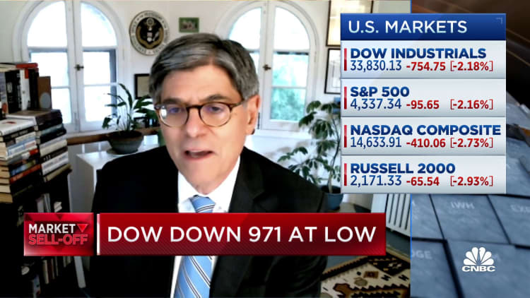 Fmr. Treasury Sec. Lew: 'The sooner, the better' to raise debt ceiling