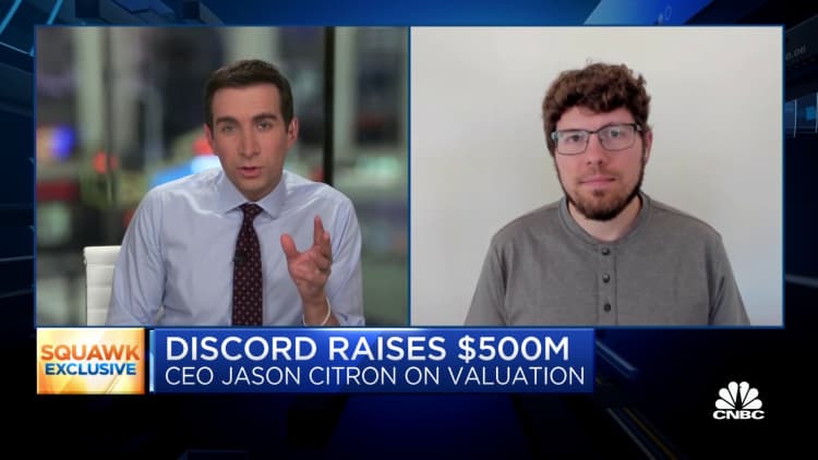 Discord CEO on raising $500 million in latest funding round, privacy