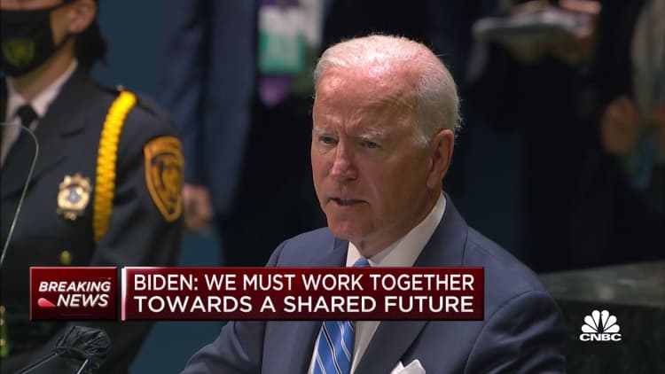 Watch President Biden's full remarks to the UN General Assembly