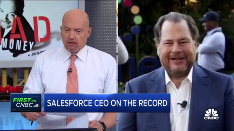 Salesforce CEO on new partnerships
