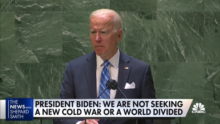Biden's veiled message for Beijing