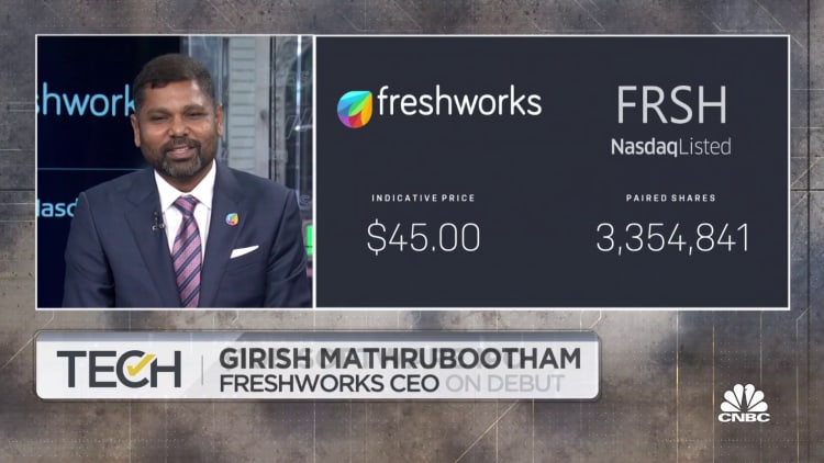 Freshworks goes public in $10 billion IPO
