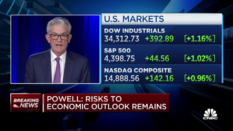 Powell on inflation expectations: Anchored around 2 percent
