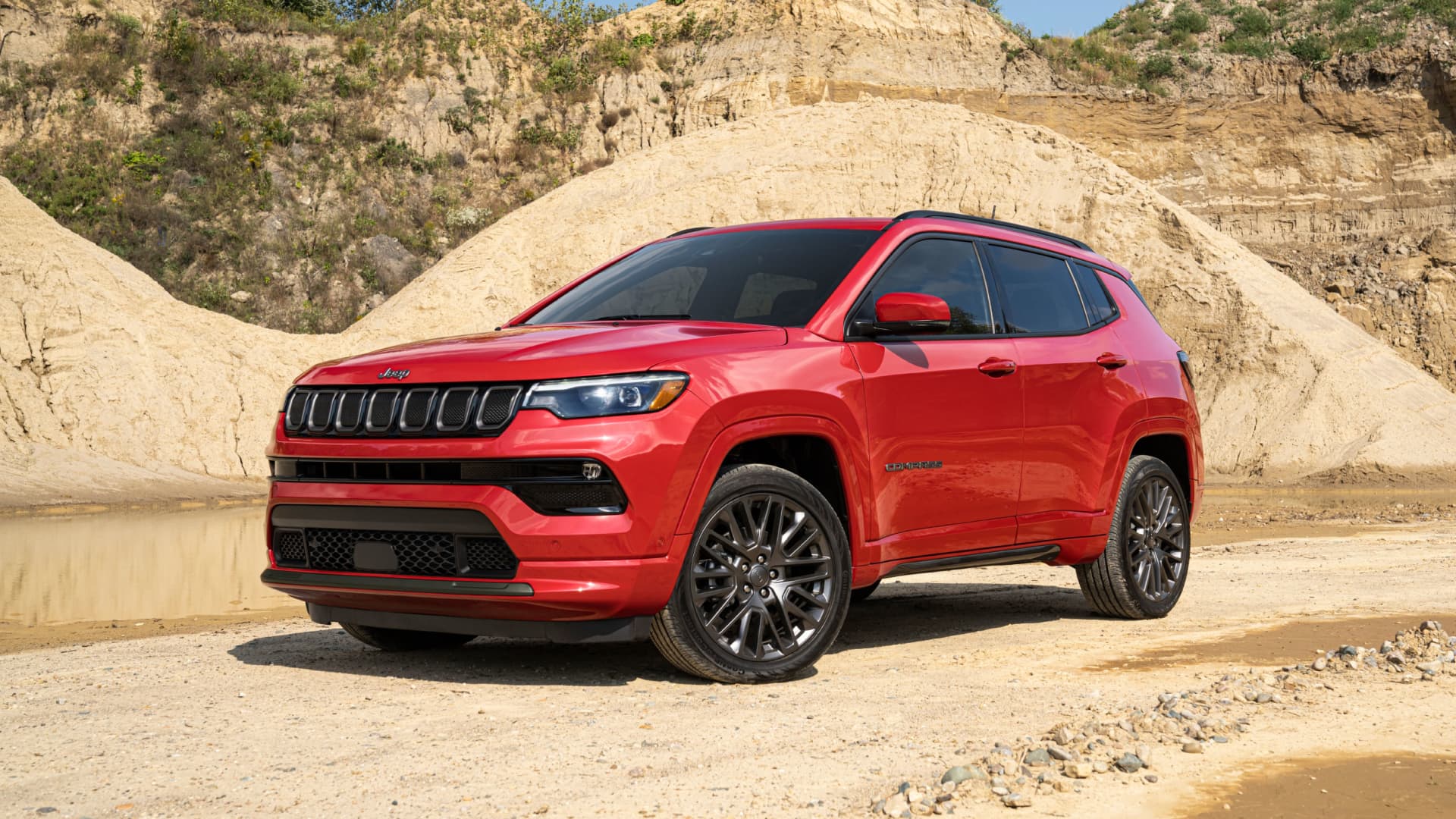 2022 Jeep Compass (Red) edition