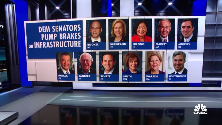 Democratic Senators, Congress haggle over agenda