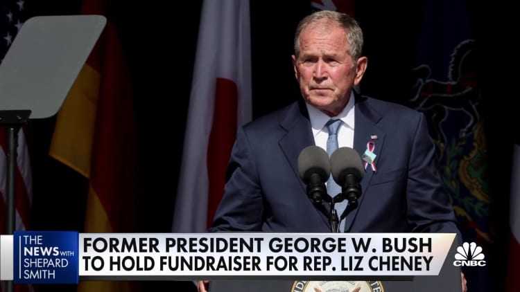 Pres. George W. Bush to hold fundraiser for Liz Cheney