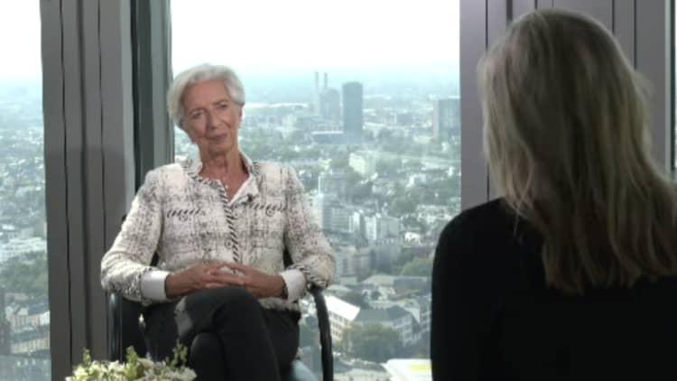 Watch CNBC's full interview with ECB President Christine Lagarde