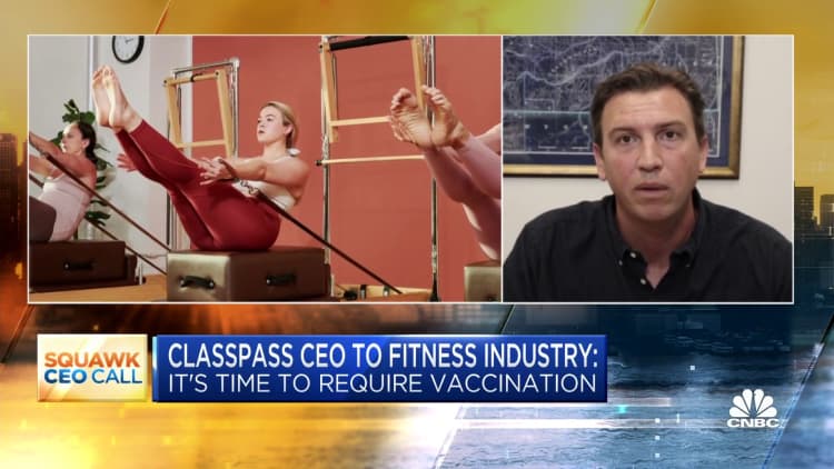 ClassPass CEO to fitness industry: 'It's time to require vaccination'