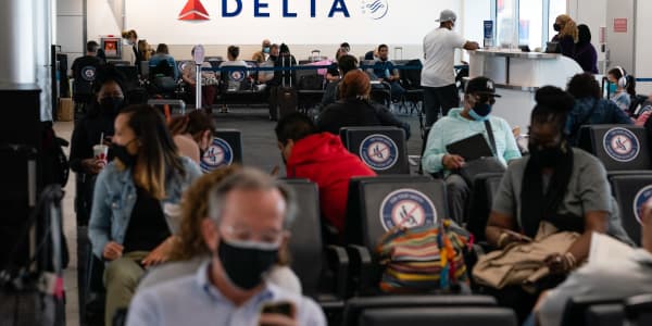 Why Delta Air Lines' health chief thinks the airplane mask mandate will soon be lifted