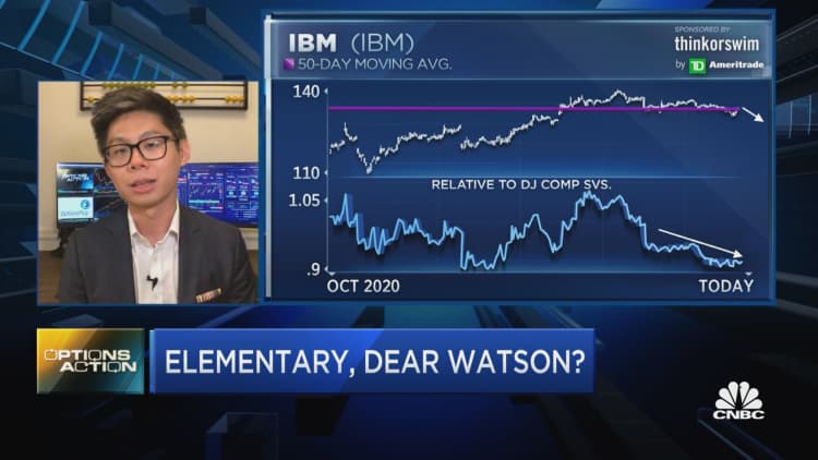 IBM feeling the blues?