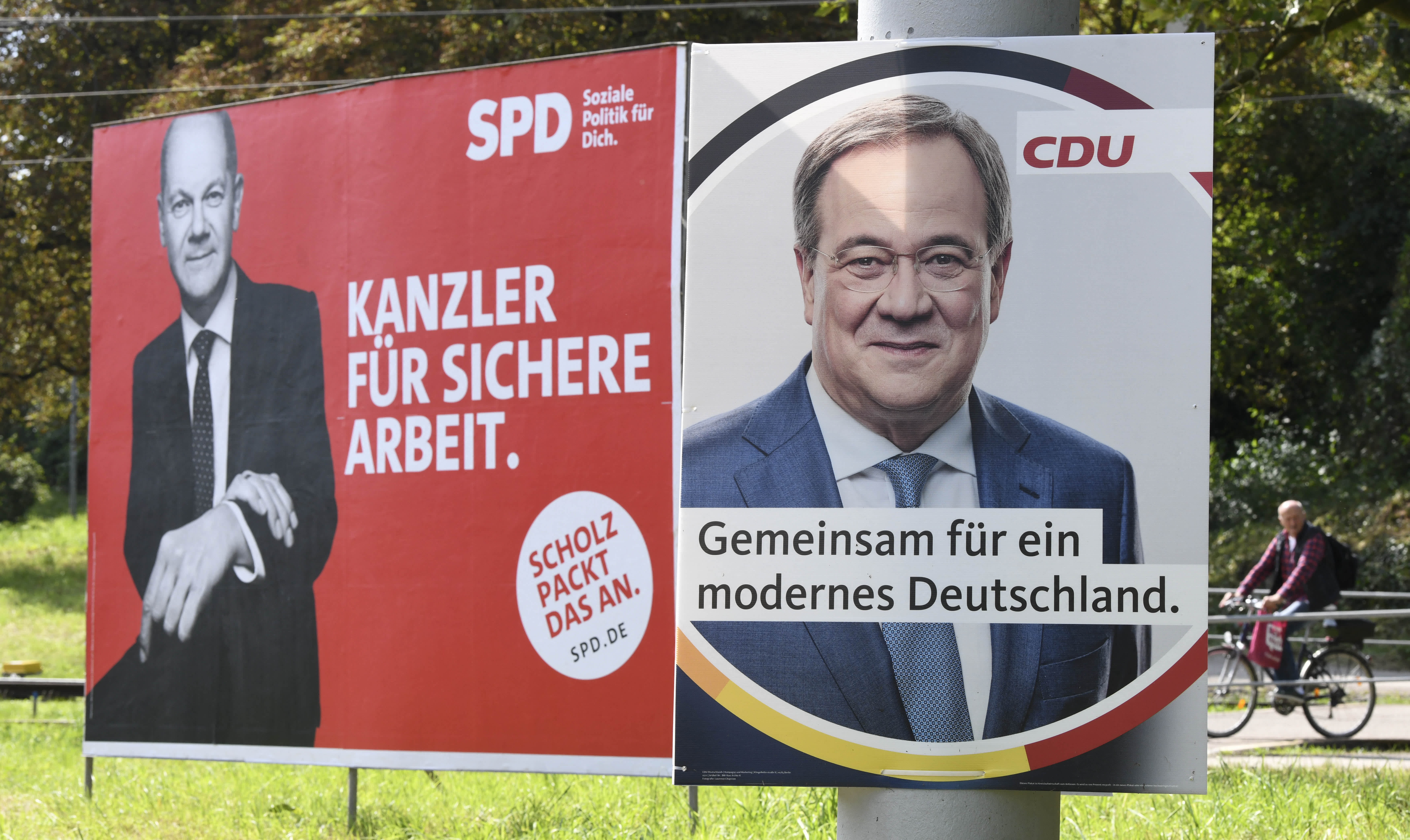 German election exit polls point to a tight race to succeed Angela Merkel – CNBC