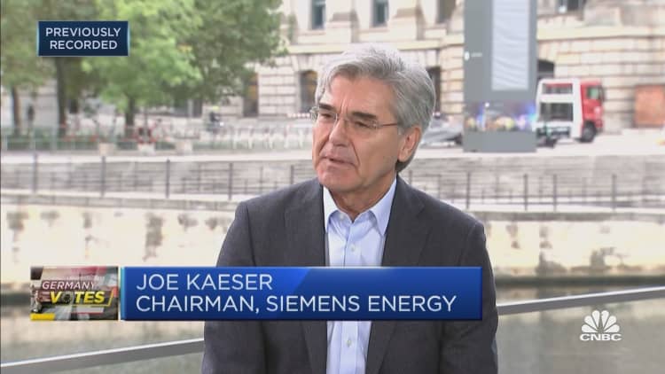 Scholz, SPD have had 'bittersweet' win, Siemens Energy's Kaeser says