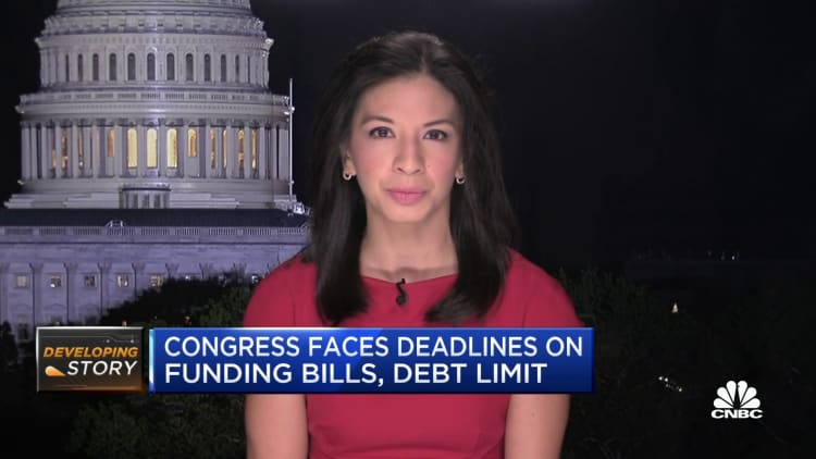 Congress faces deadlines on funding bills, debt limit