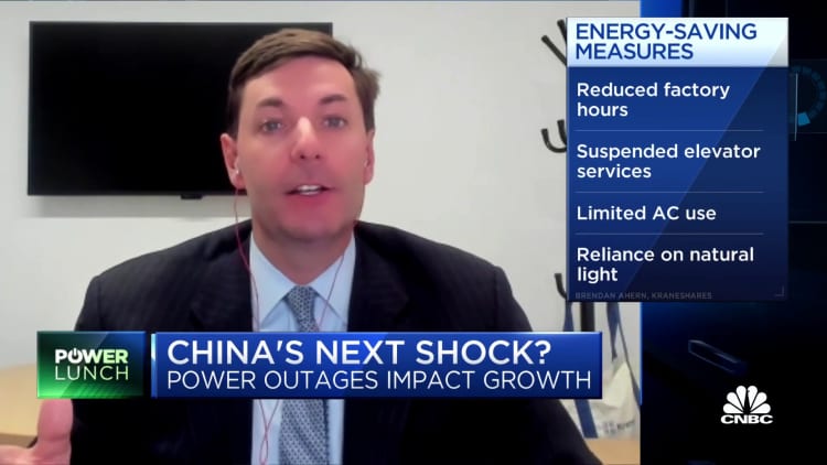 How power outages could affect China’s growth