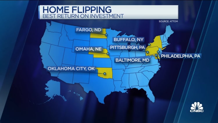 Home flipping is back, but profits are at decade low