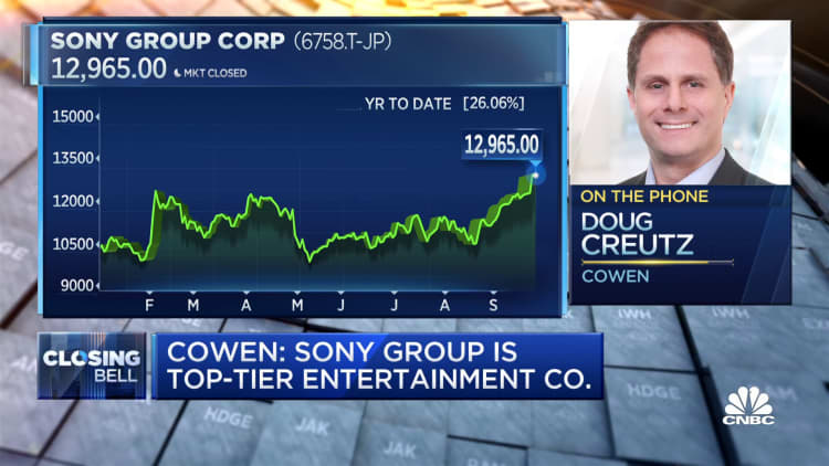 Sony Group initiated to outperform by Cowen