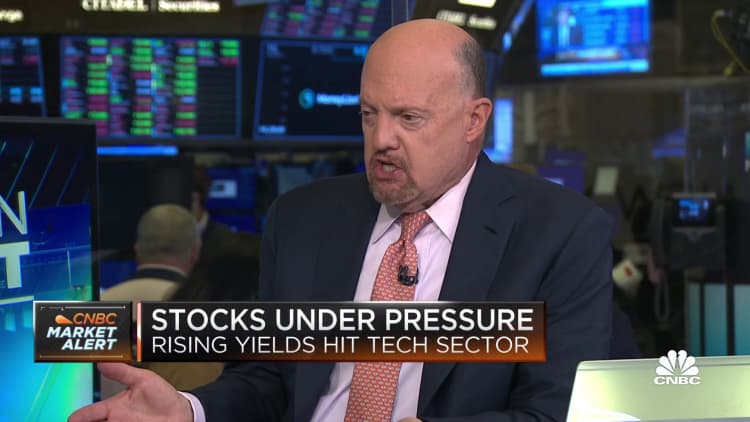 Jim Cramer on tech stocks: You have to wait
