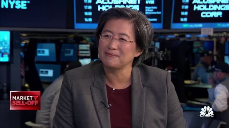 AMD shares have risen 3,000% since Lisa Su was named CEO in 2014