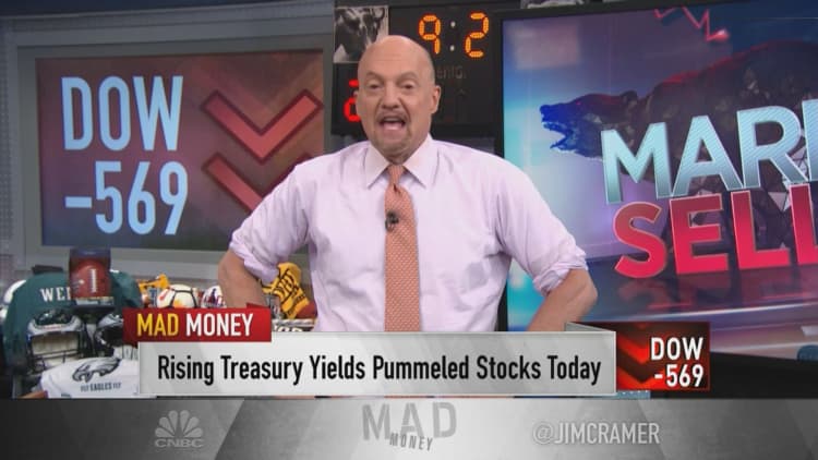 Jim Cramer says these six factors are driving the stock market sell-off