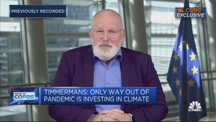 Without China, Paris agreement would not have happened: Timmermans