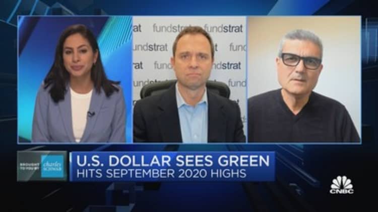Trading Nation: US dollar hits September highs — Two traders on how they're playing the dollar