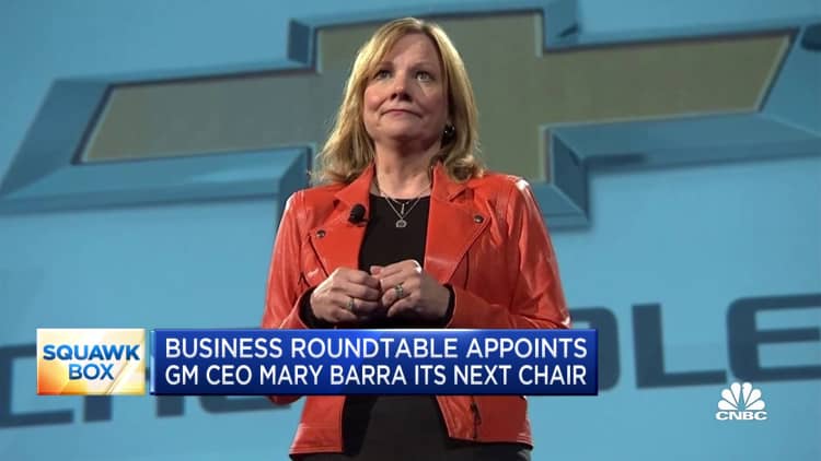 Business Roundtable appoints GM CEO Mary Barra its next chair