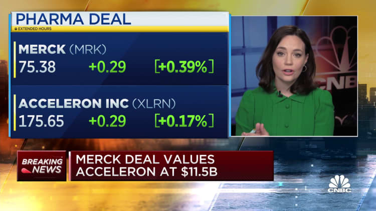 Merck to acquire Acceleron Pharma in $11.5 billion deal