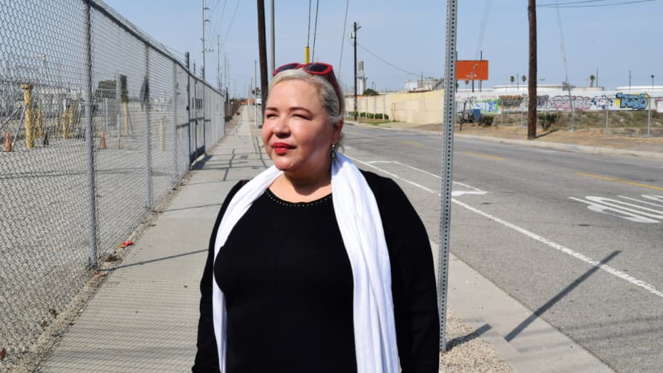 Magali Sanchez-Hall, a Wilmington resident for over two decades, has struggled with asthma her entire life. She says the health issue stems from her proximity to oil and gas drilling.