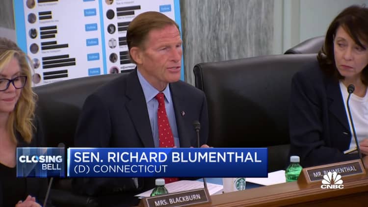 Sen. Blumenthal accuses Facebook of adopting Big Tobacco's playbook