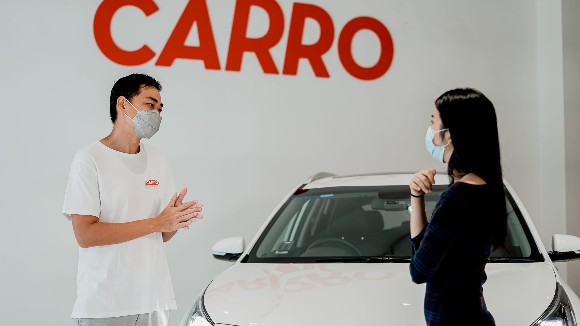 Carro says it is assisting with the transition to greener transport methods, by allowing buyers to trial new cars like electric vehicles.