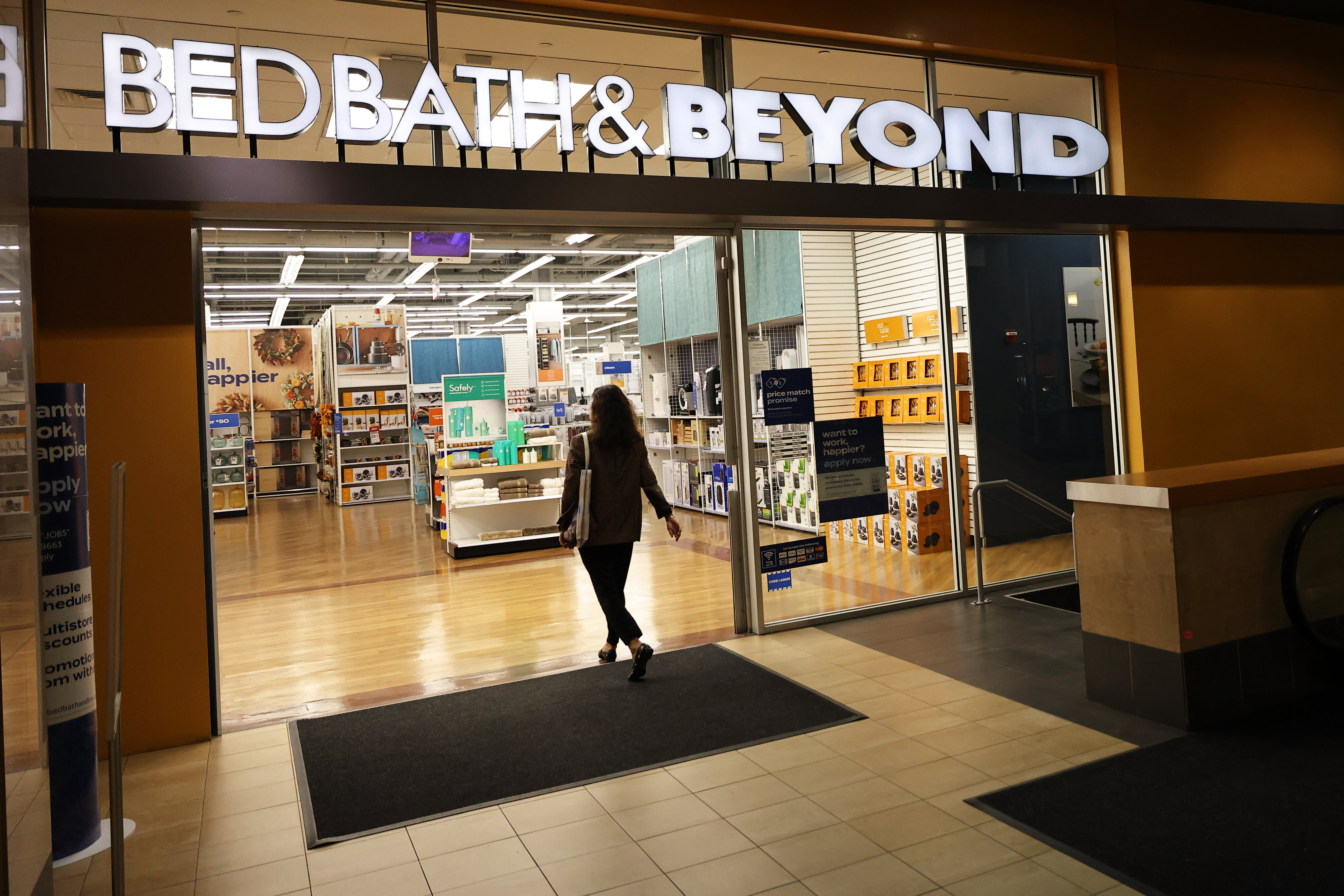 Stocks making the biggest moves midday: Bed Bath & Beyond, United, PVH and more