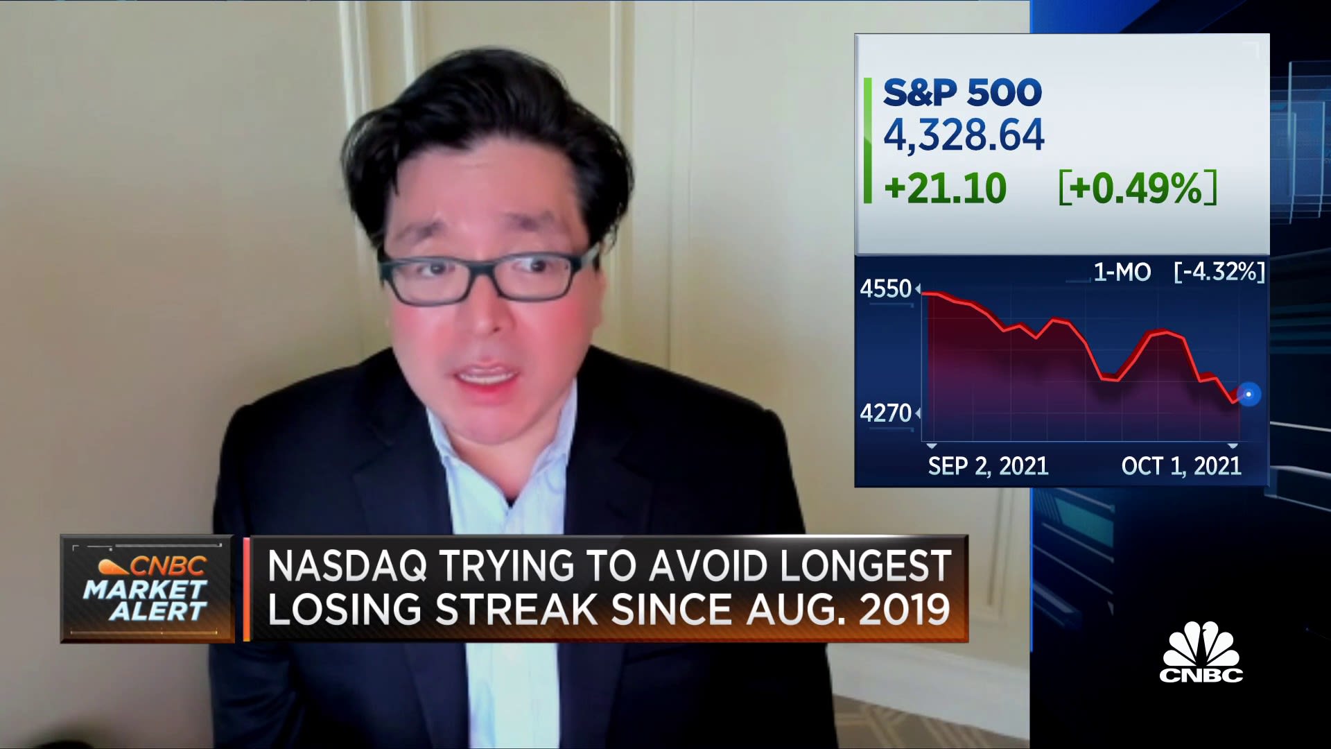Fundstrat's Tom Lee is still all-in on the markets