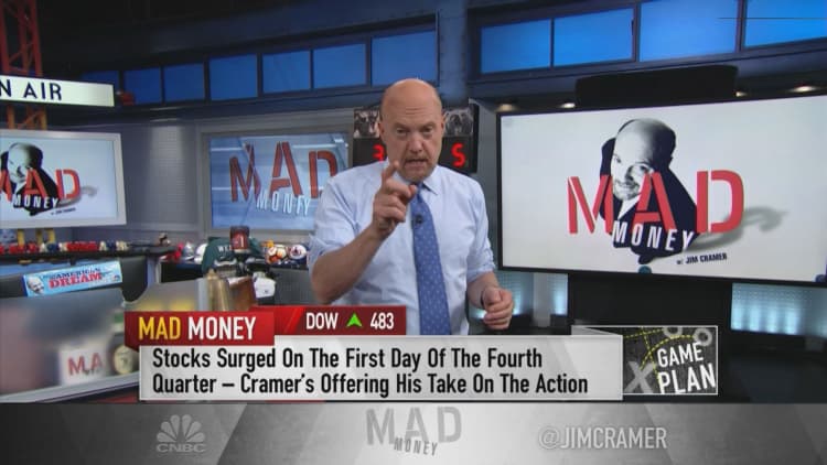 Jim Cramer's game plan for the trading week of Oct. 4