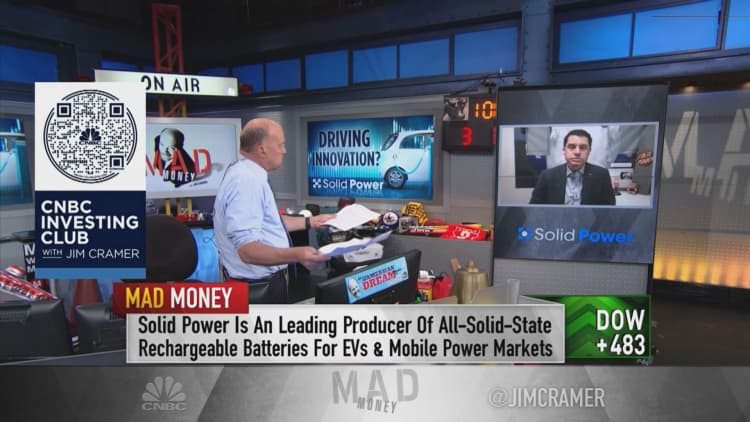 Solid Power CEO explains how solid-state batteries could change the game for electric vehicle makers