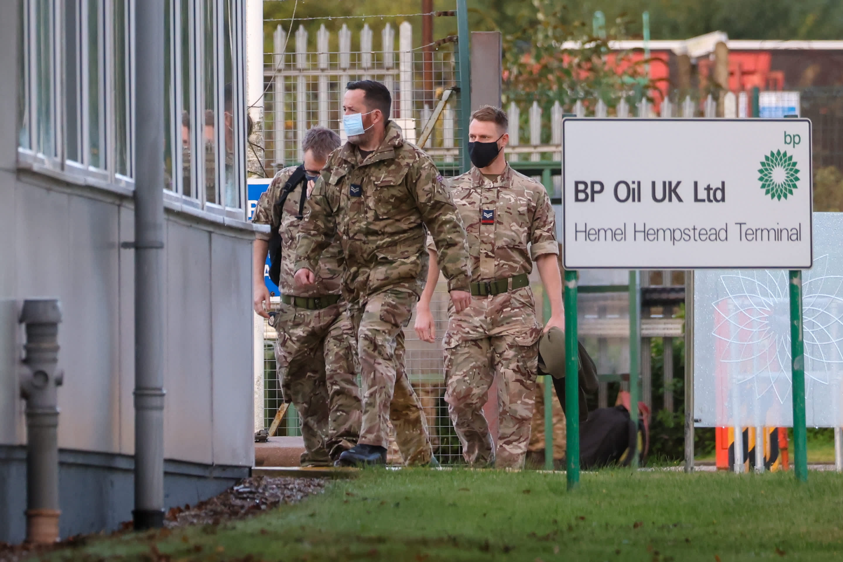 Britain deploys its army to deliver fuel as panic buying and shortages continue