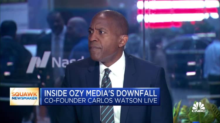 Ozy Media's Watson addresses numerous scandals leading to company's downfall