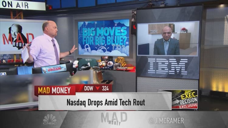 IBM CEO discusses Red Hat growth and its role in the company's hybrid cloud strategy