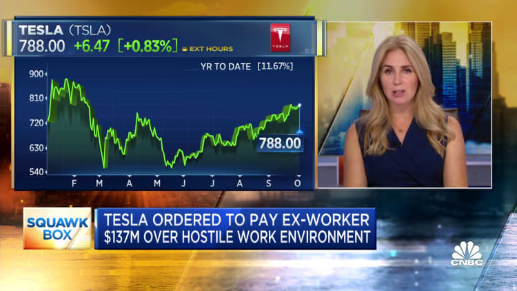 Tesla ordered to pay $137M to ex-worker over hostile work environment