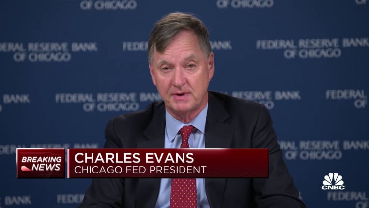 Chicago Fed President Evans: Inflation could last longer than expected