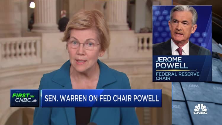 Sen. Warren explains why she's against Fed Chair Powell's renomination