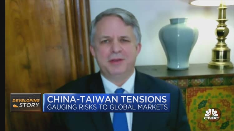 Fmr. Assistant Trade Representative to China Jeff Moon on recent tensions between China and Taiwan