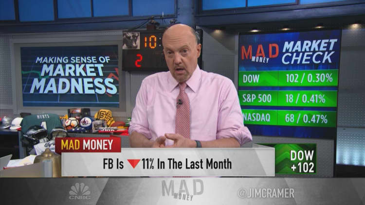 Cramer says he's starting to see reasons to more positive on the stock market
