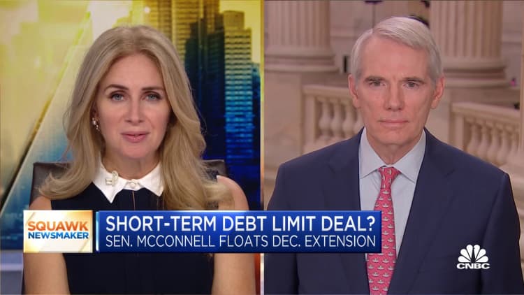 Ohio Sen. Rob Portman on GOP's short-term deal to raise debt ceiling