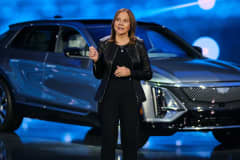 GM can 'absolutely' catch Tesla in EV sales by 2025, says CEO Mary Barra
