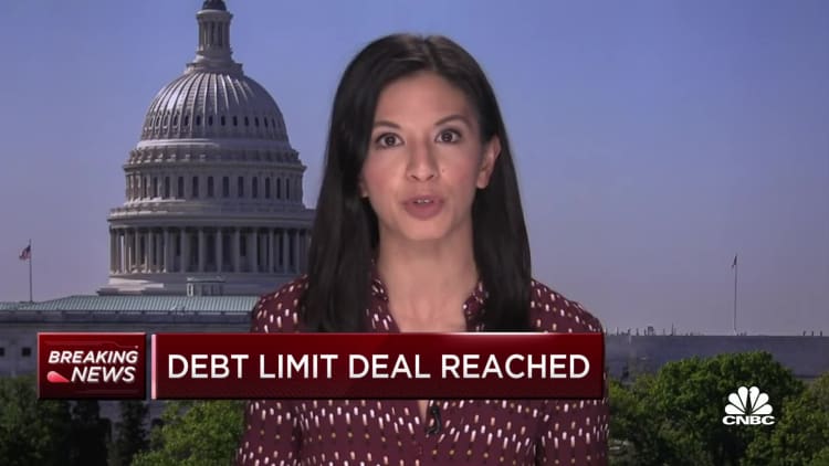 Debt limit deal reached in Congress, extended by $480 billion
