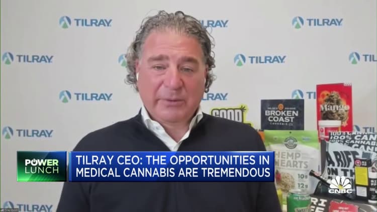 Tilray CEO: Opportunities in medical cannabis are tremendous