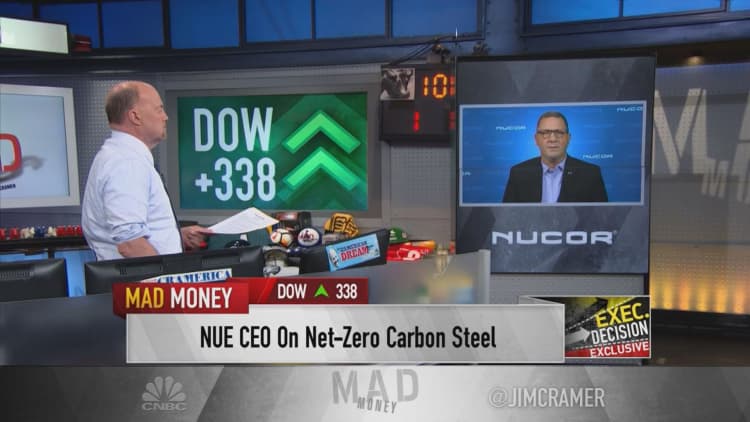 Nucor CEO discusses launch of net-zero carbon steel products and its deal with GM